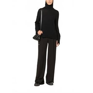 NEW ALLUDE turtleneck sweater in black